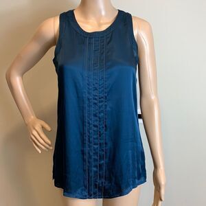 EE by etcetera blue sleeveless top size 00